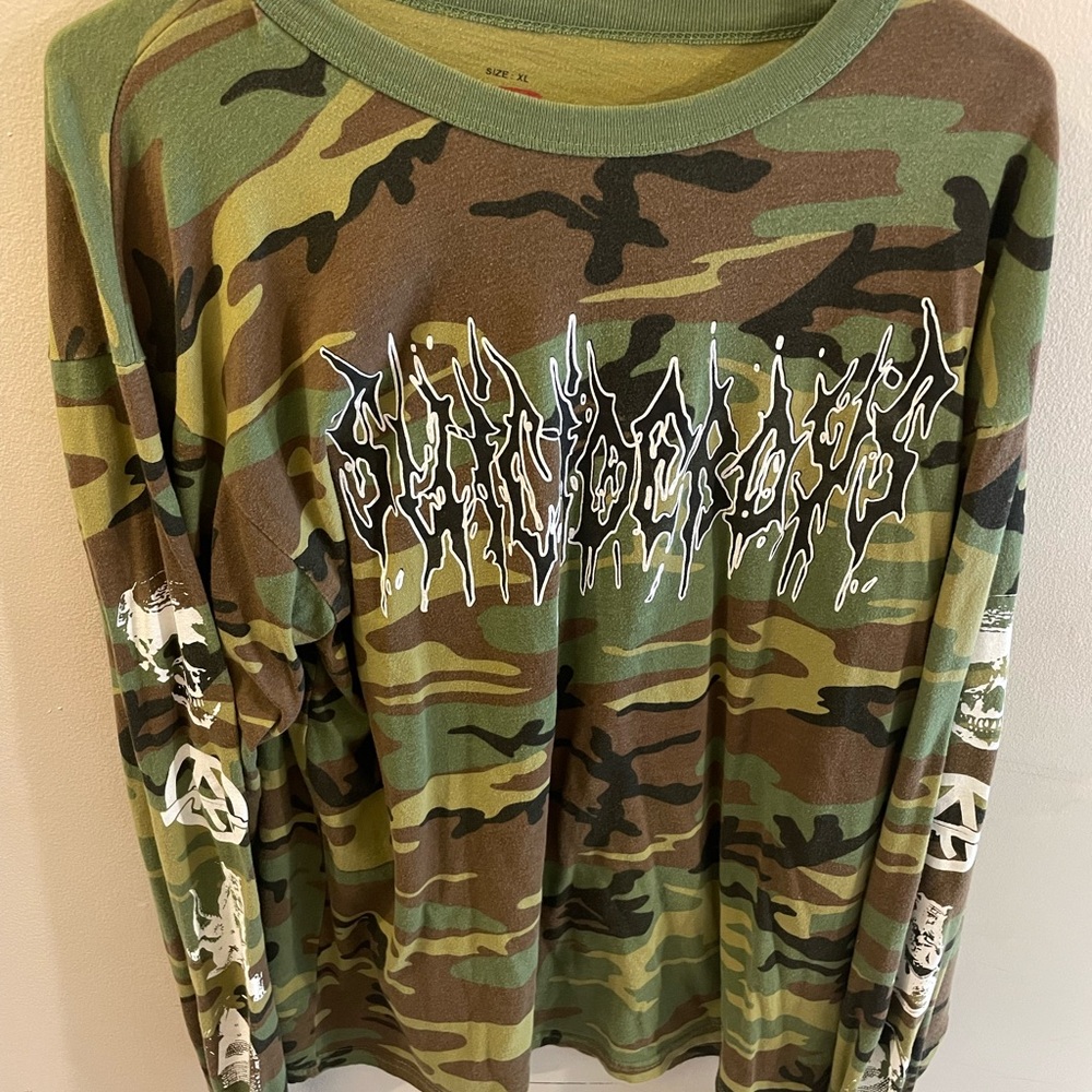 2021 Greyday $uicideboy$ camp long sleeve shirt.